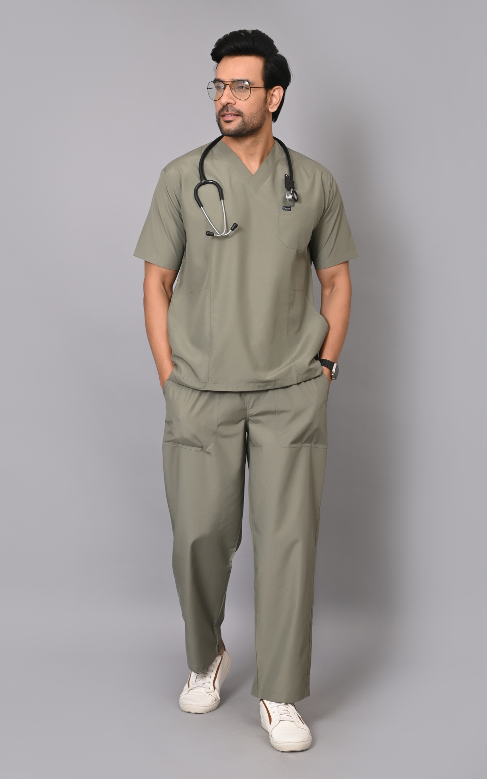 Ziva mens orignal premium (Olive green) scrubs