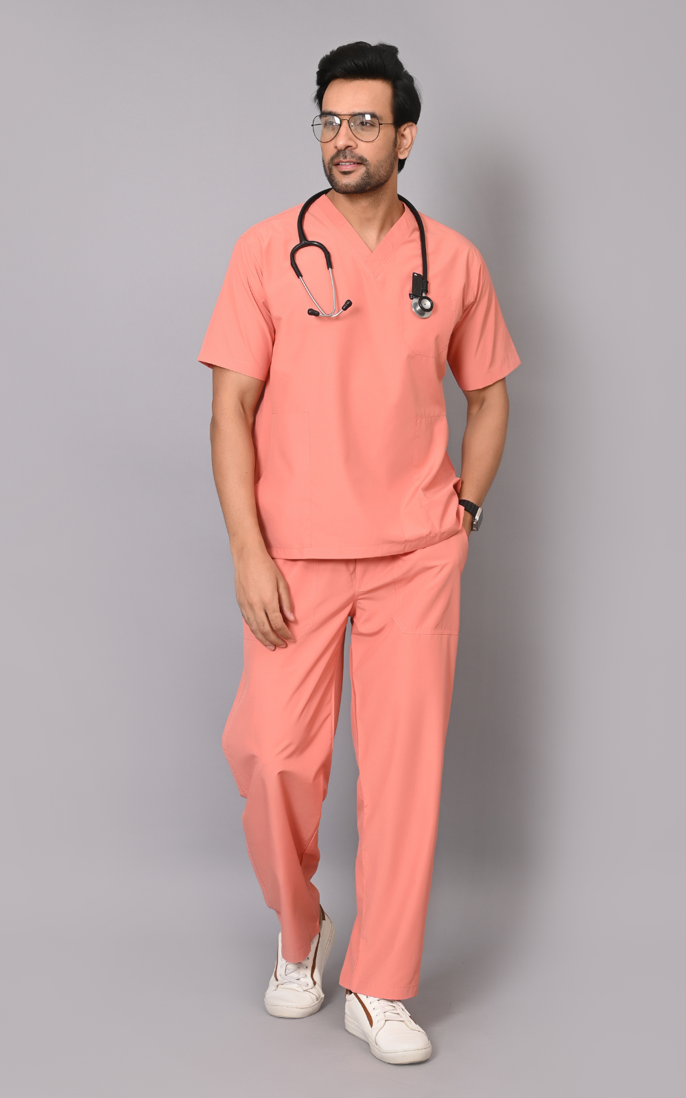 Ziva mens orignal premium (Mauv) scrubs
