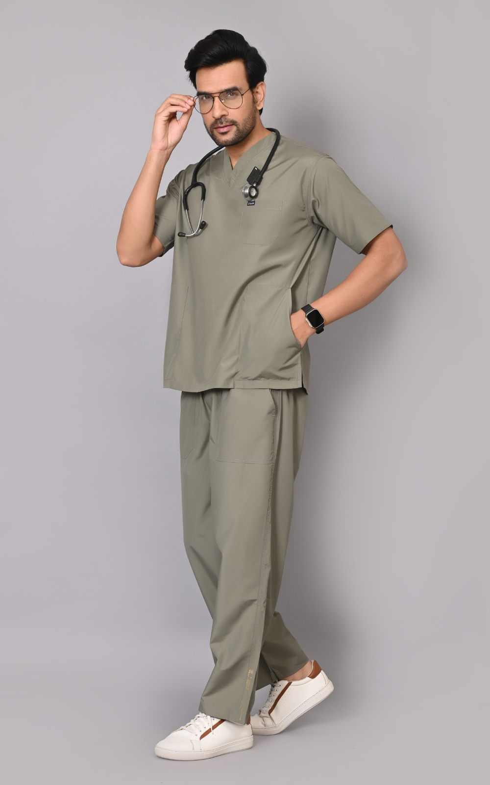 Ziva mens orignal premium (Olive green) scrubs