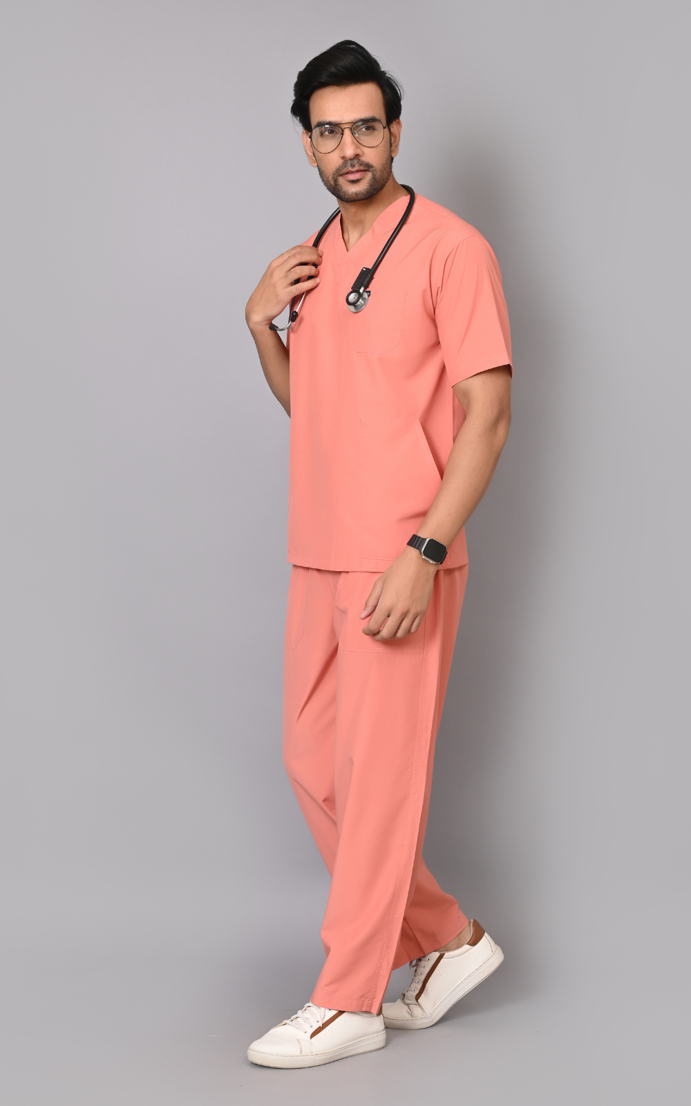 Ziva mens orignal premium (Mauv) scrubs