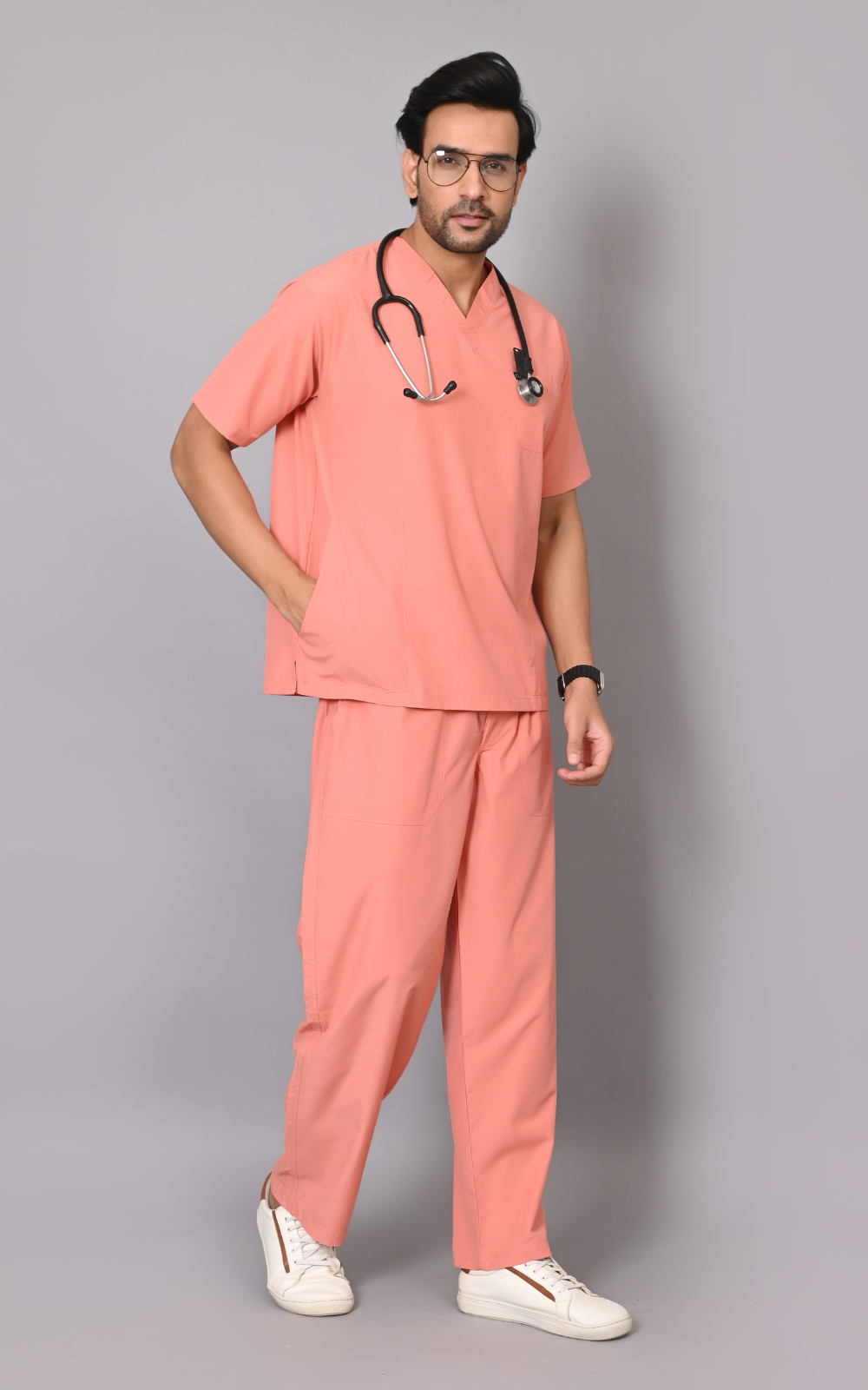 Ziva mens orignal premium (Mauv) scrubs