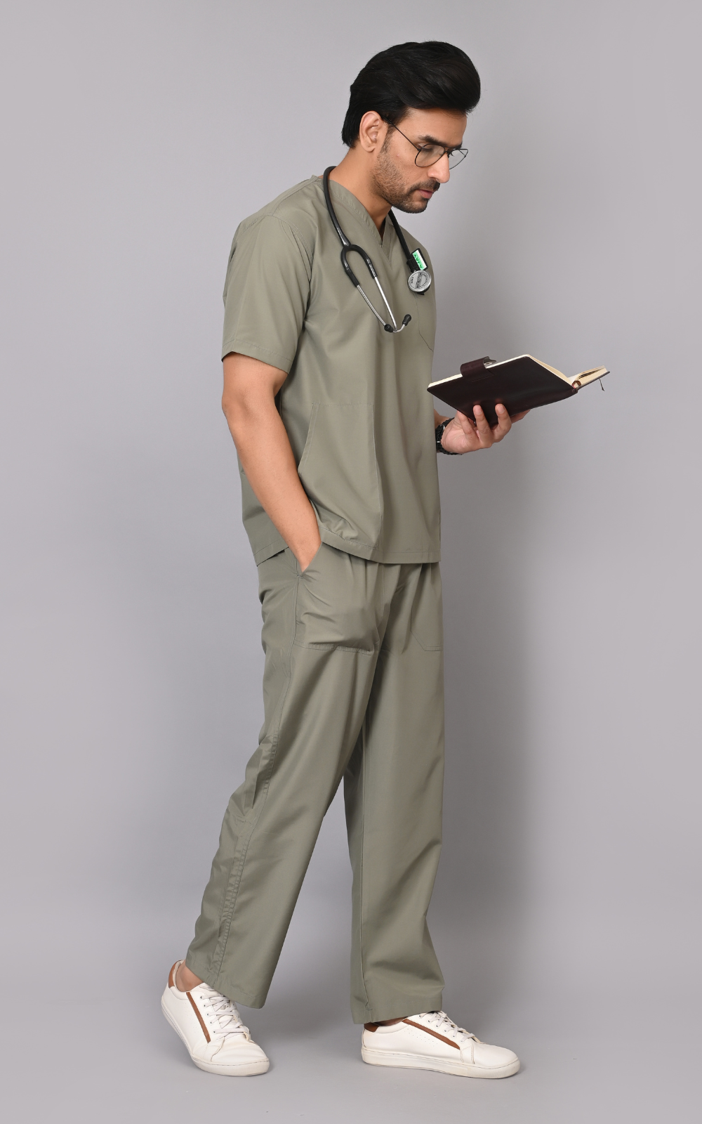 Ziva mens orignal premium (Olive green) scrubs