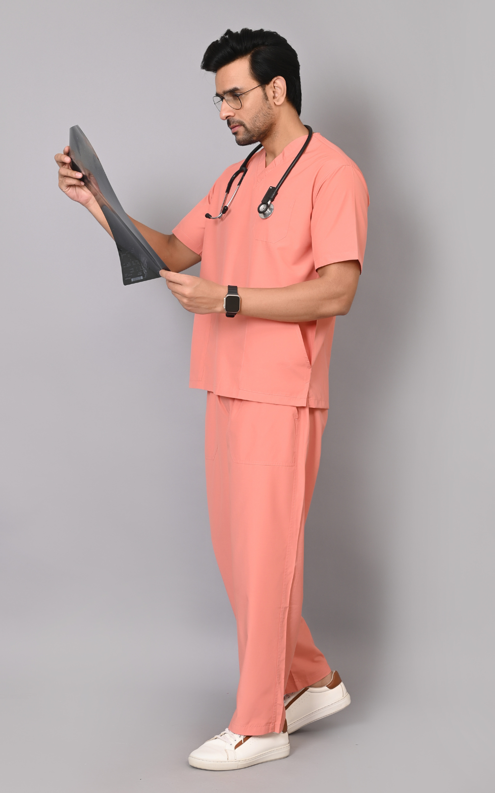 Ziva mens orignal premium (Mauv) scrubs