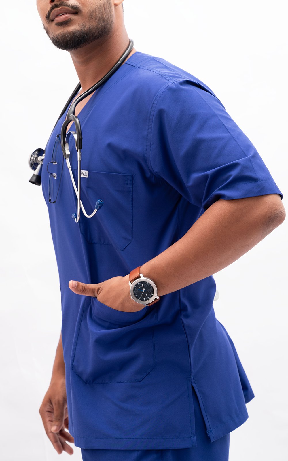 Premium Men (Royal Blue) Athleisure Scrubs