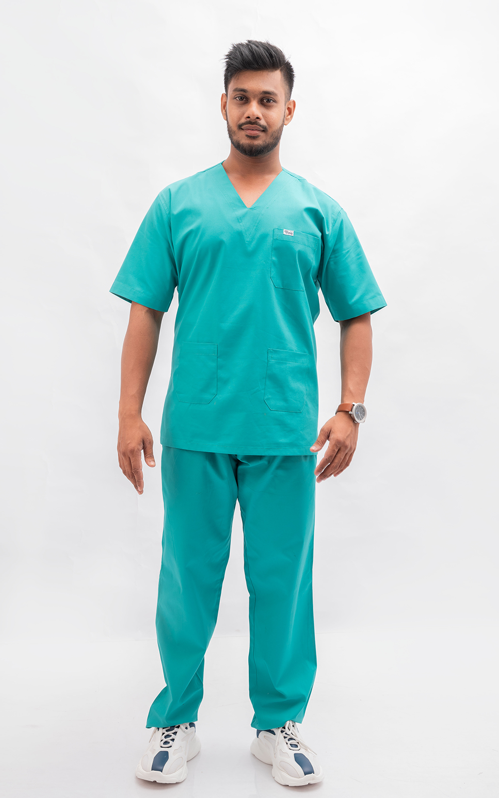 Premium Men (Mint Green) Athleisure Scrubs