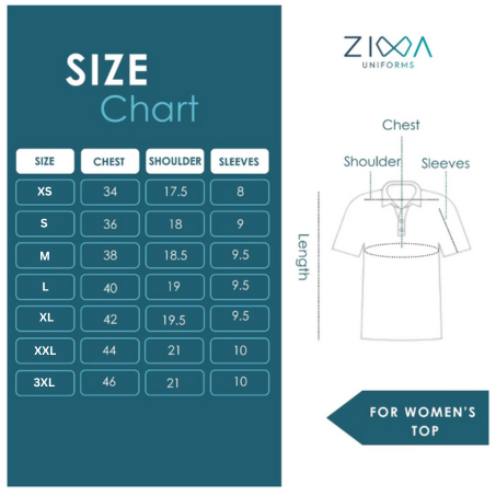 Top Size Chart