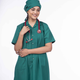 Hospital Essential OT Gown (Green)