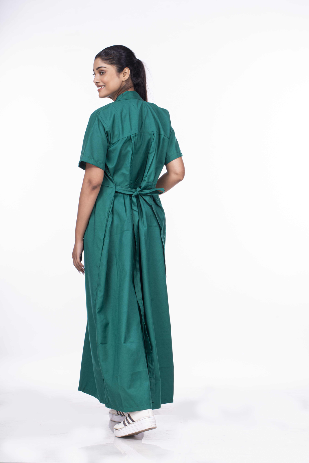 Hospital Essential OT Gown (Green)