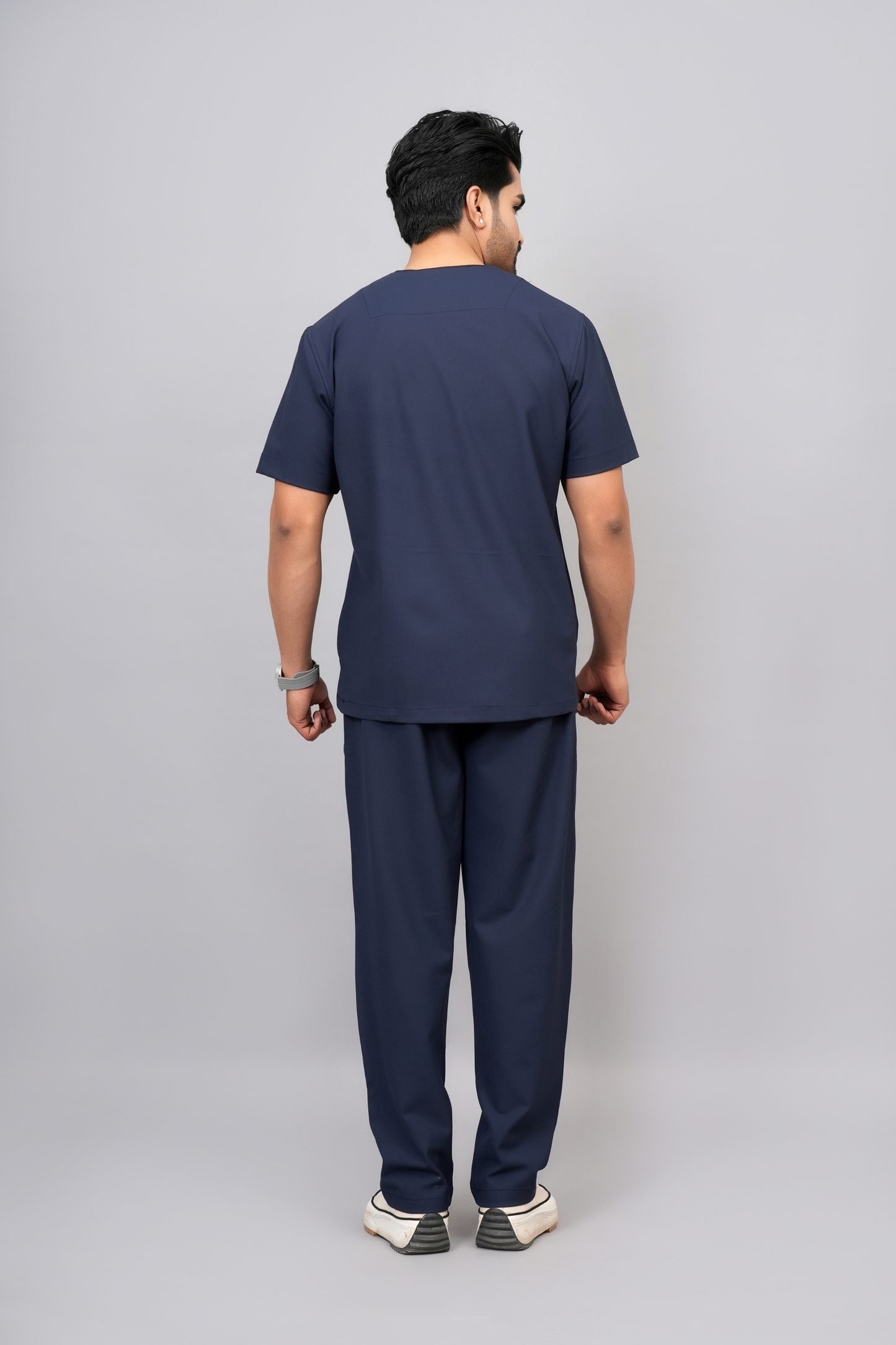 ZIVA EliteStretch men's ( Navy Blue  ) 4-Way Stretch Scrubs