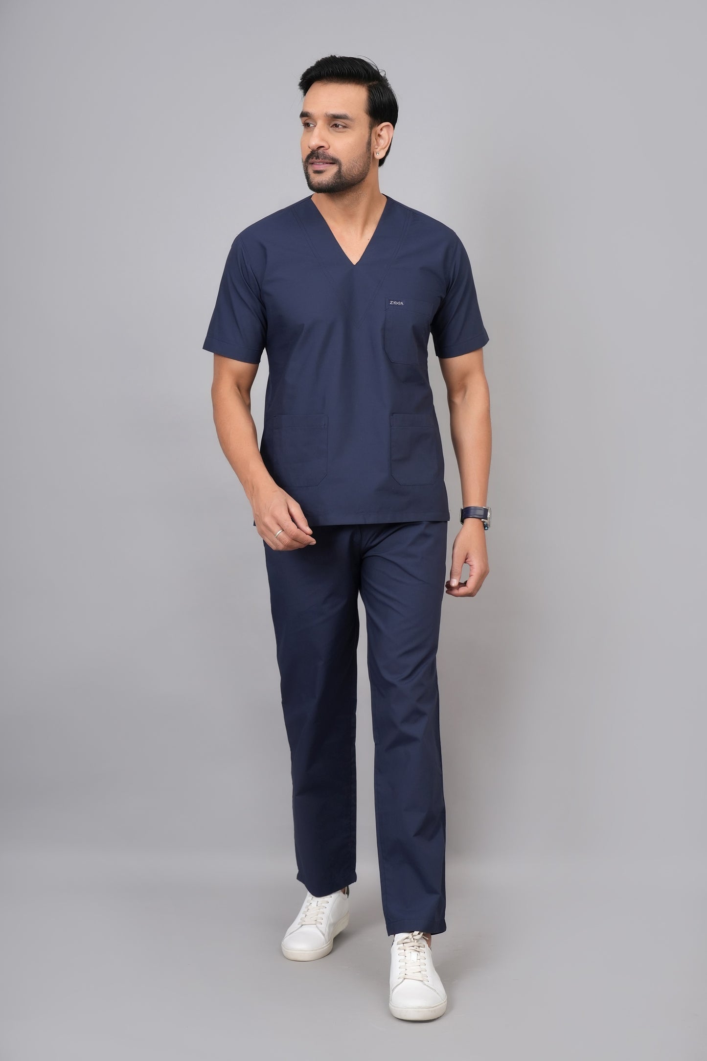 ZIVA coreflex cotton plus ( navy blue ) men's premium series