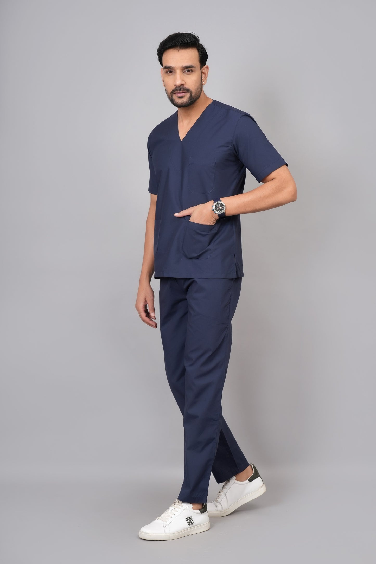 ZIVA coreflex cotton plus ( navy blue ) men's premium series