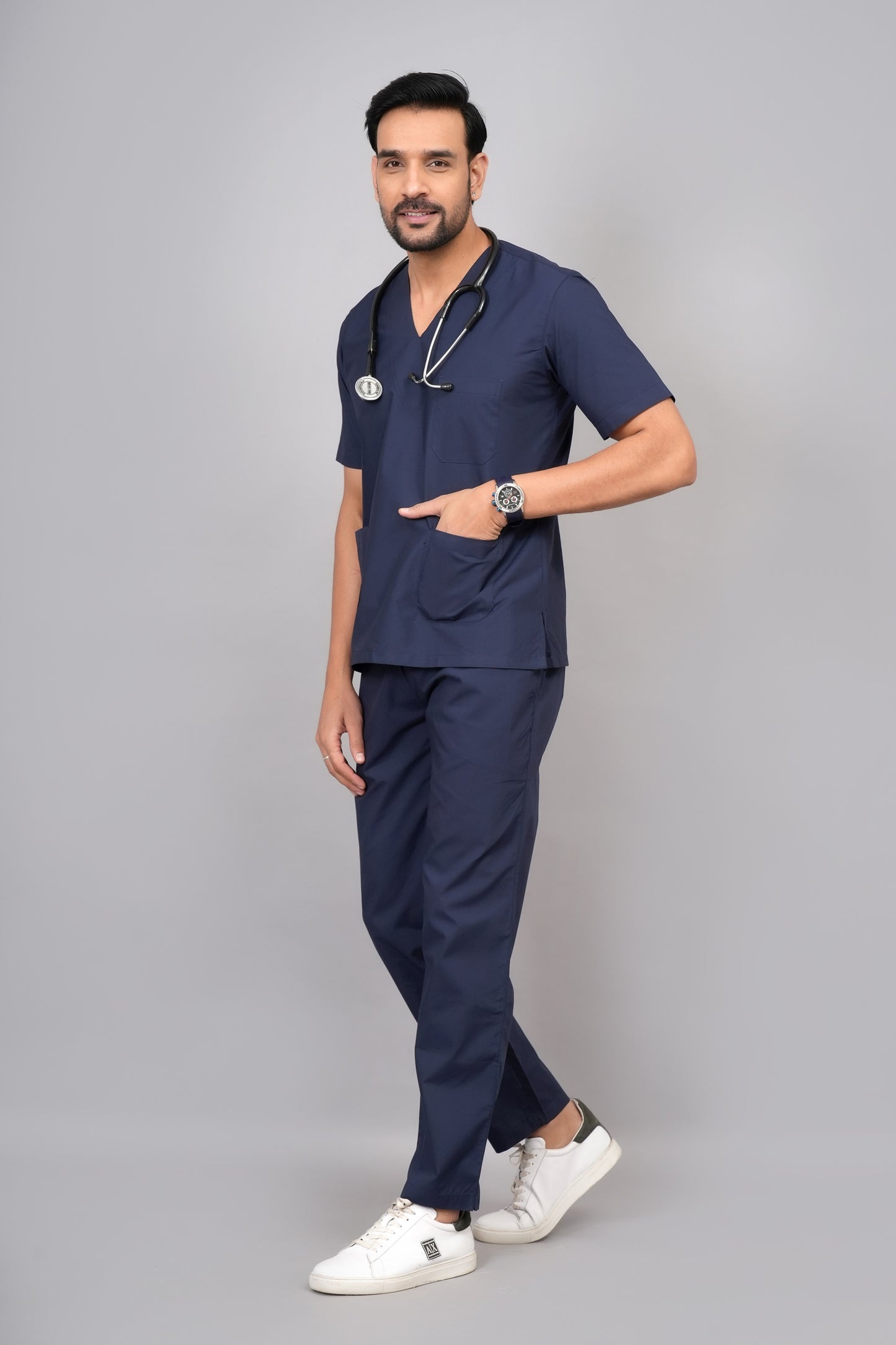 ZIVA coreflex cotton plus ( navy blue ) men's premium series