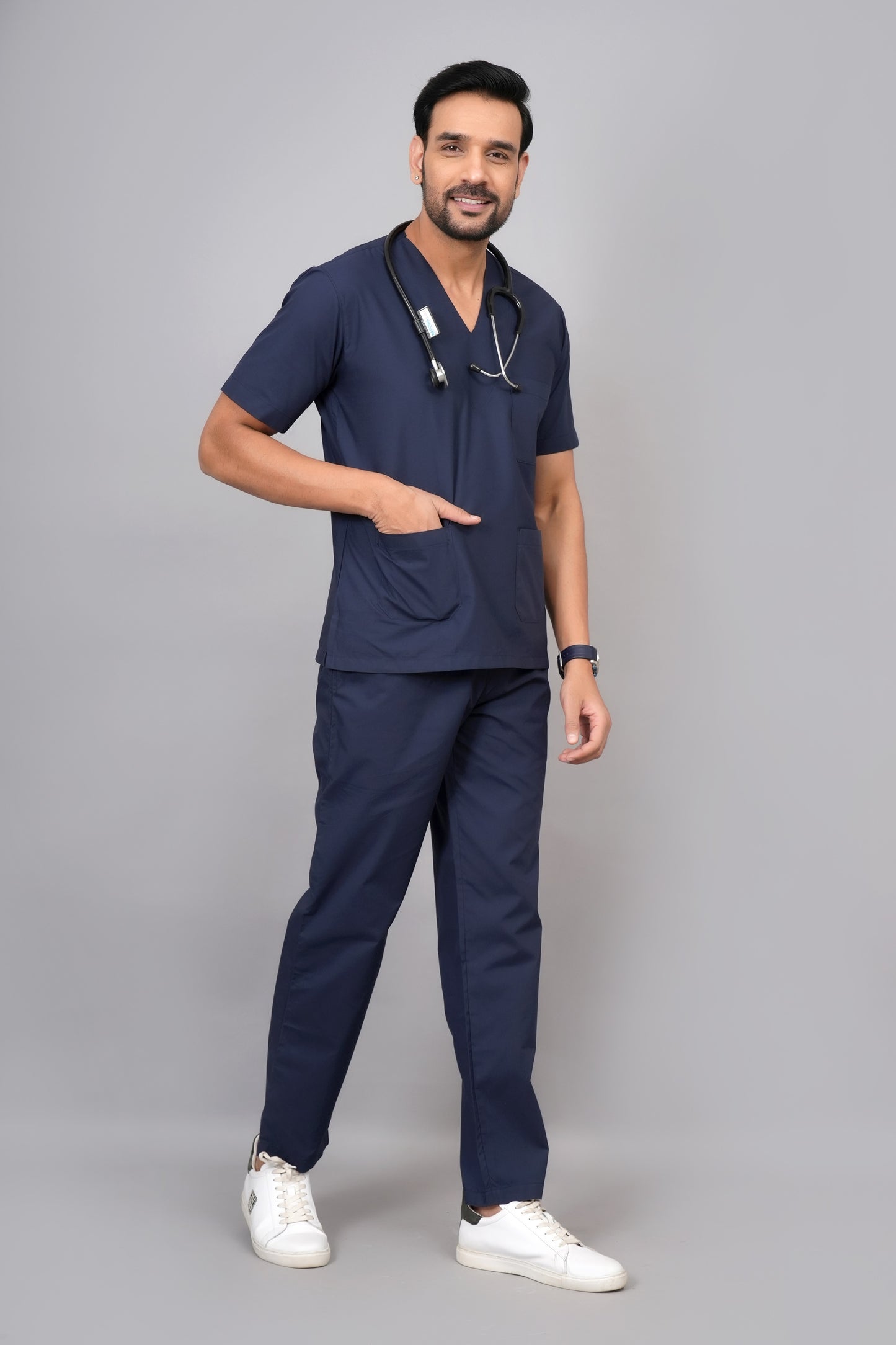 ZIVA coreflex cotton plus ( navy blue ) men's premium series