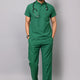 Mens Mandarin Elite Series (⁠Hospital Green) Scrubs