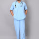 Ziva mens orignal premium (Light sky blue) scrubs