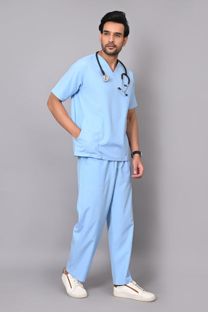 Ziva mens orignal premium (Light sky blue) scrubs