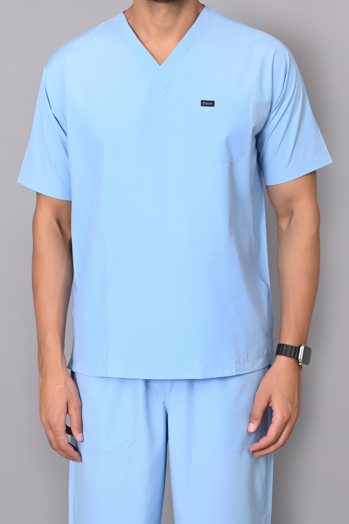 Ziva mens orignal premium (Light sky blue) scrubs