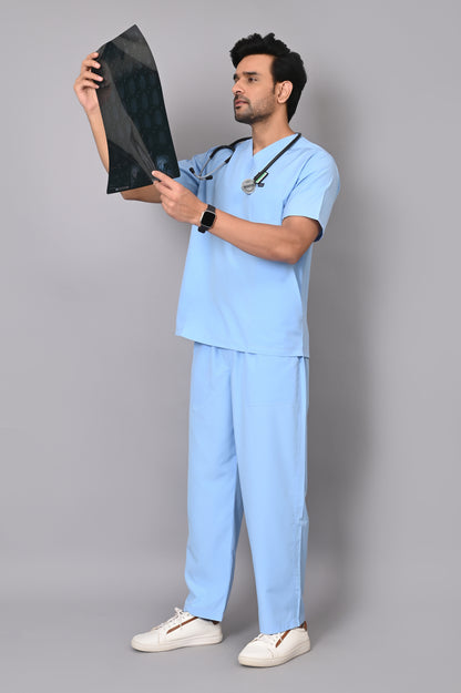 Ziva mens orignal premium (Light sky blue) scrubs