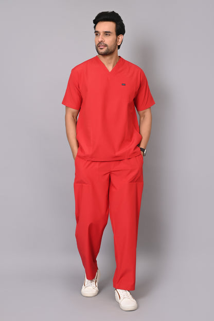 Ziva mens orignal premium (Red) scrubs