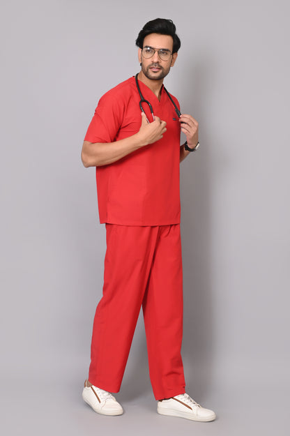 Ziva mens orignal premium (Red) scrubs