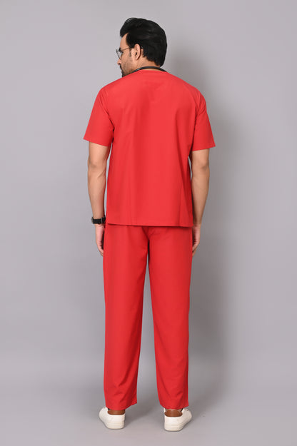 Ziva mens orignal premium (Red) scrubs