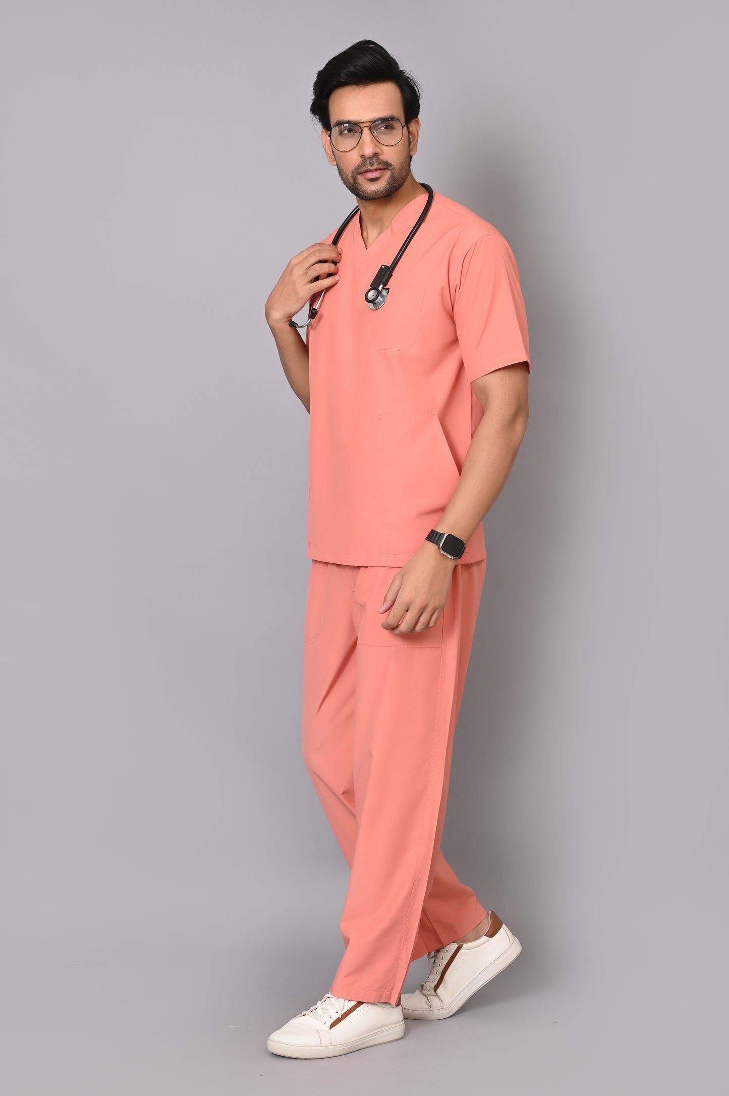 Ziva mens orignal premium (Mauv) scrubs