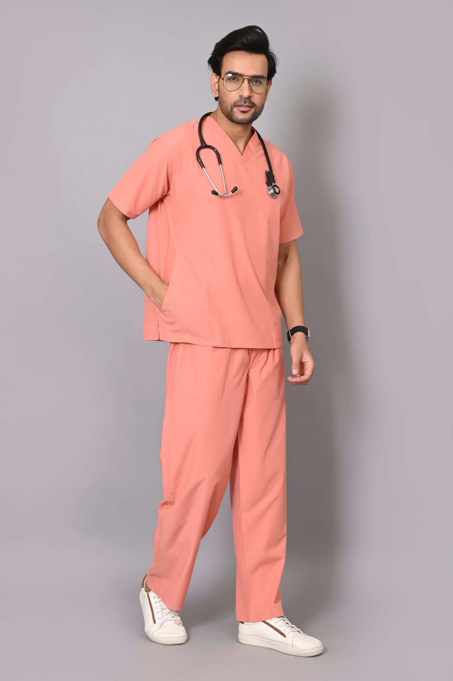 Ziva mens orignal premium (Mauv) scrubs