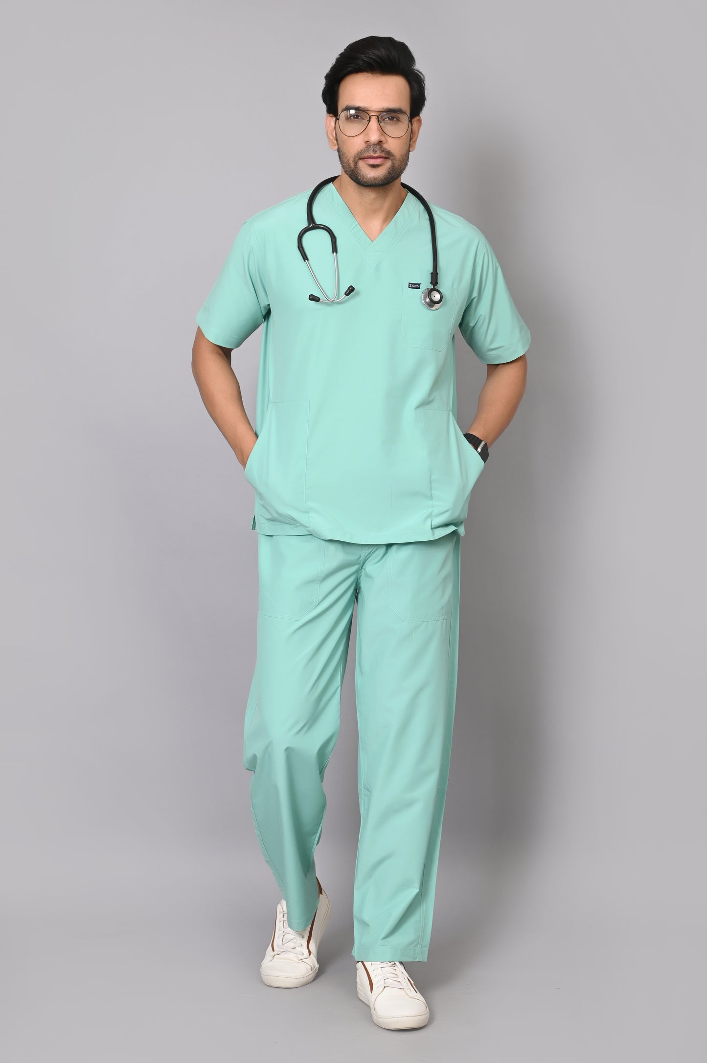 Ziva mens orignal premium (Mint green) scrubs