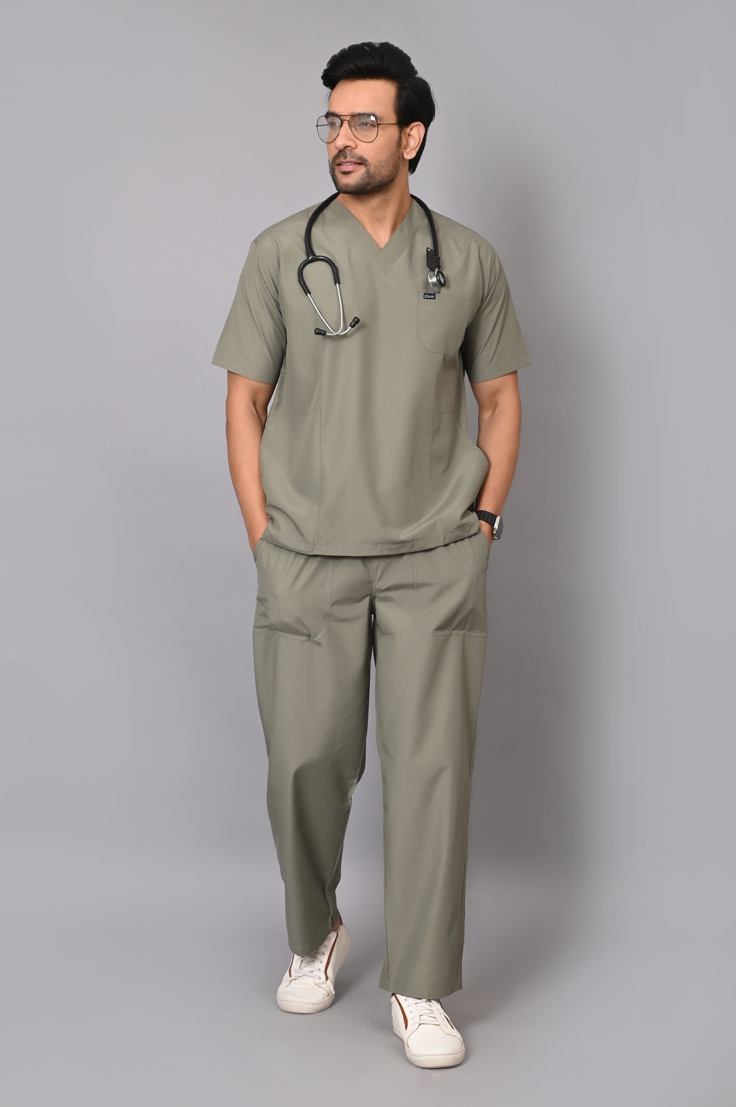 Ziva mens orignal premium (Olive green) scrubs