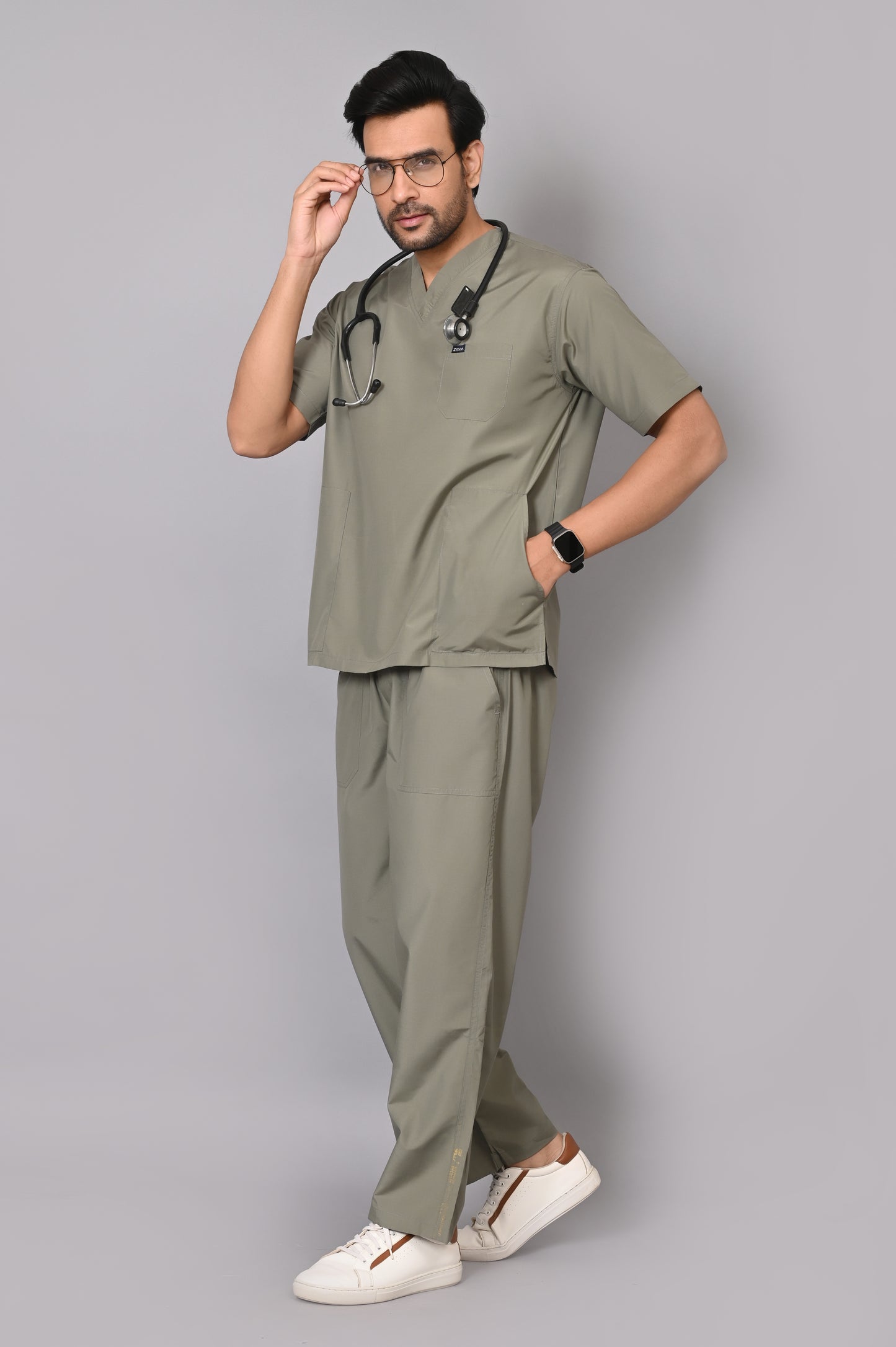 Ziva mens orignal premium (Olive green) scrubs