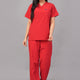 Ziva Womens Orignal Premium (Red) Scrubs