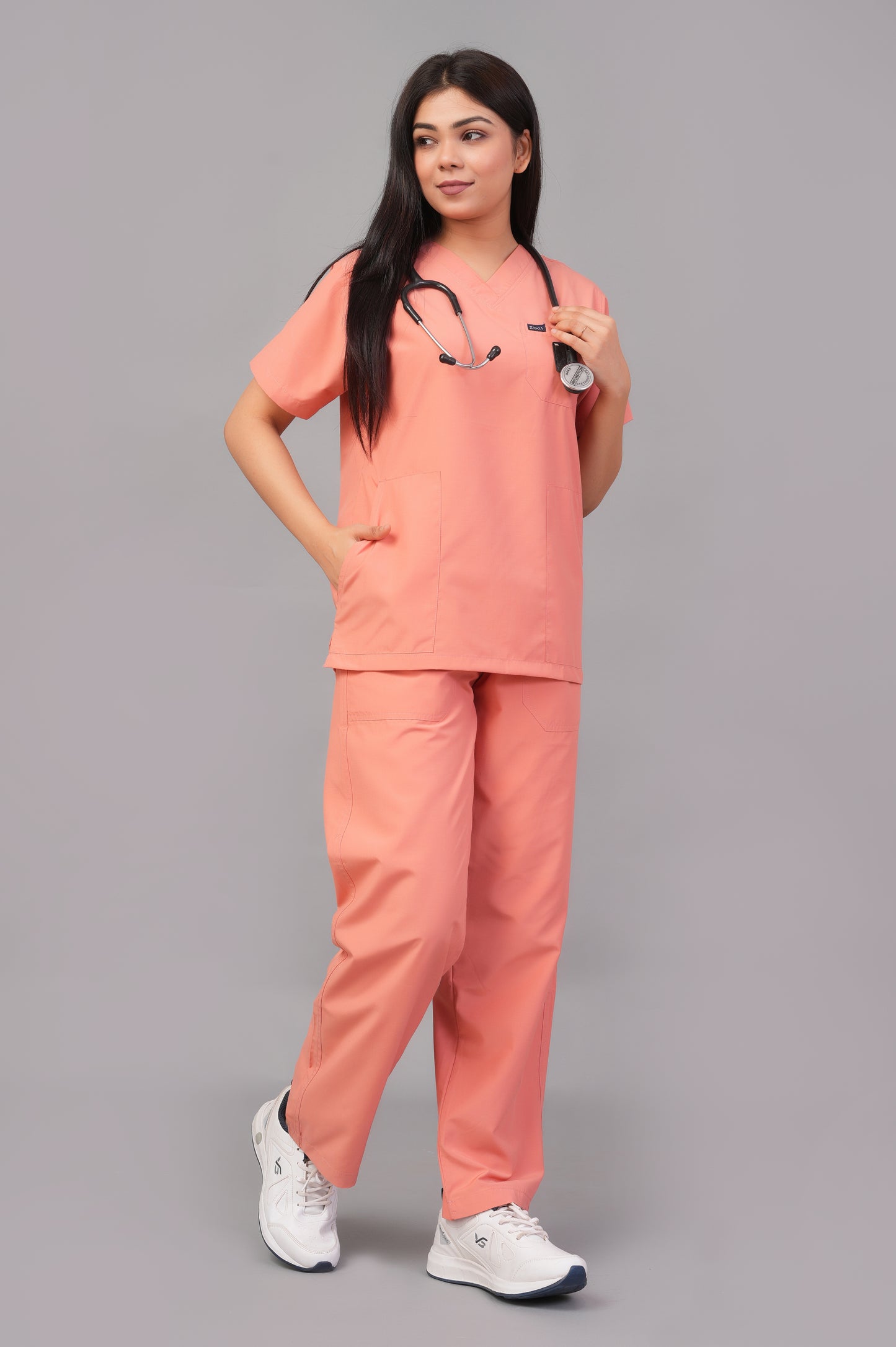 Ziva Womens Orignal Premium (Mauv) Scrubs