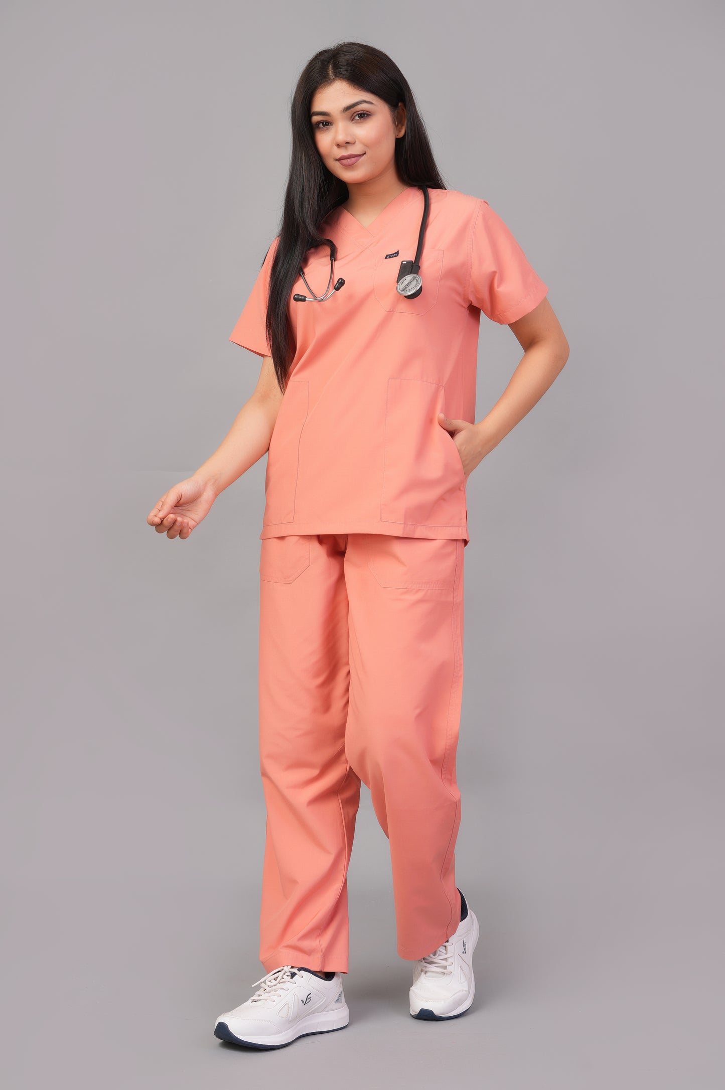 Ziva Womens Orignal Premium (Mauv) Scrubs