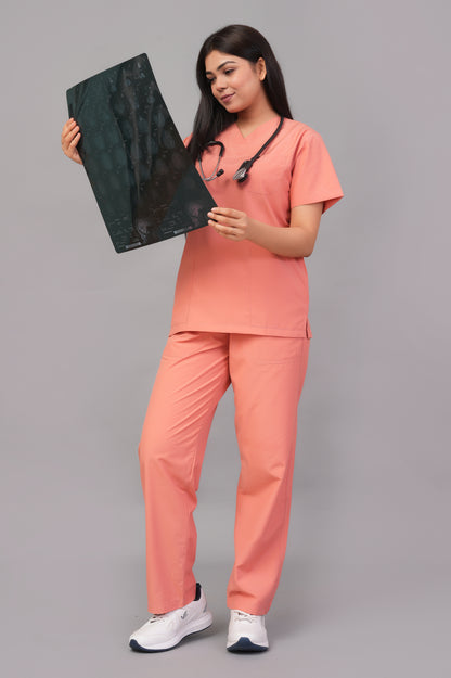 Ziva Womens Orignal Premium (Mauv) Scrubs