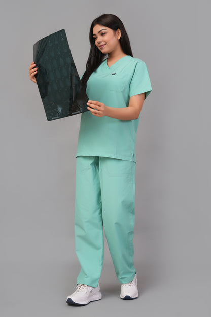 Ziva Womens Orignal Premium (Mint Green) Scrubs