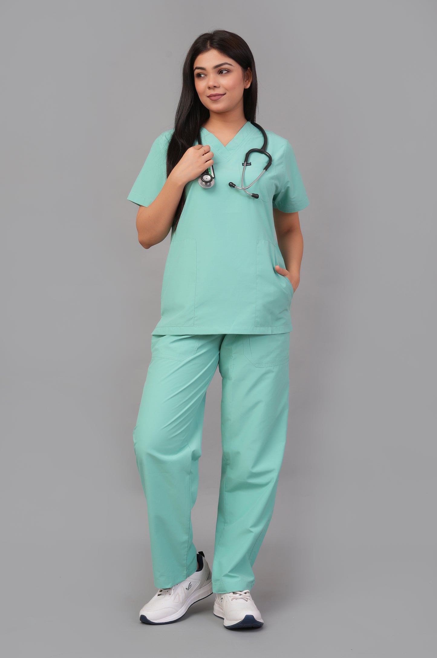 Ziva Womens Orignal Premium (Mint Green) Scrubs