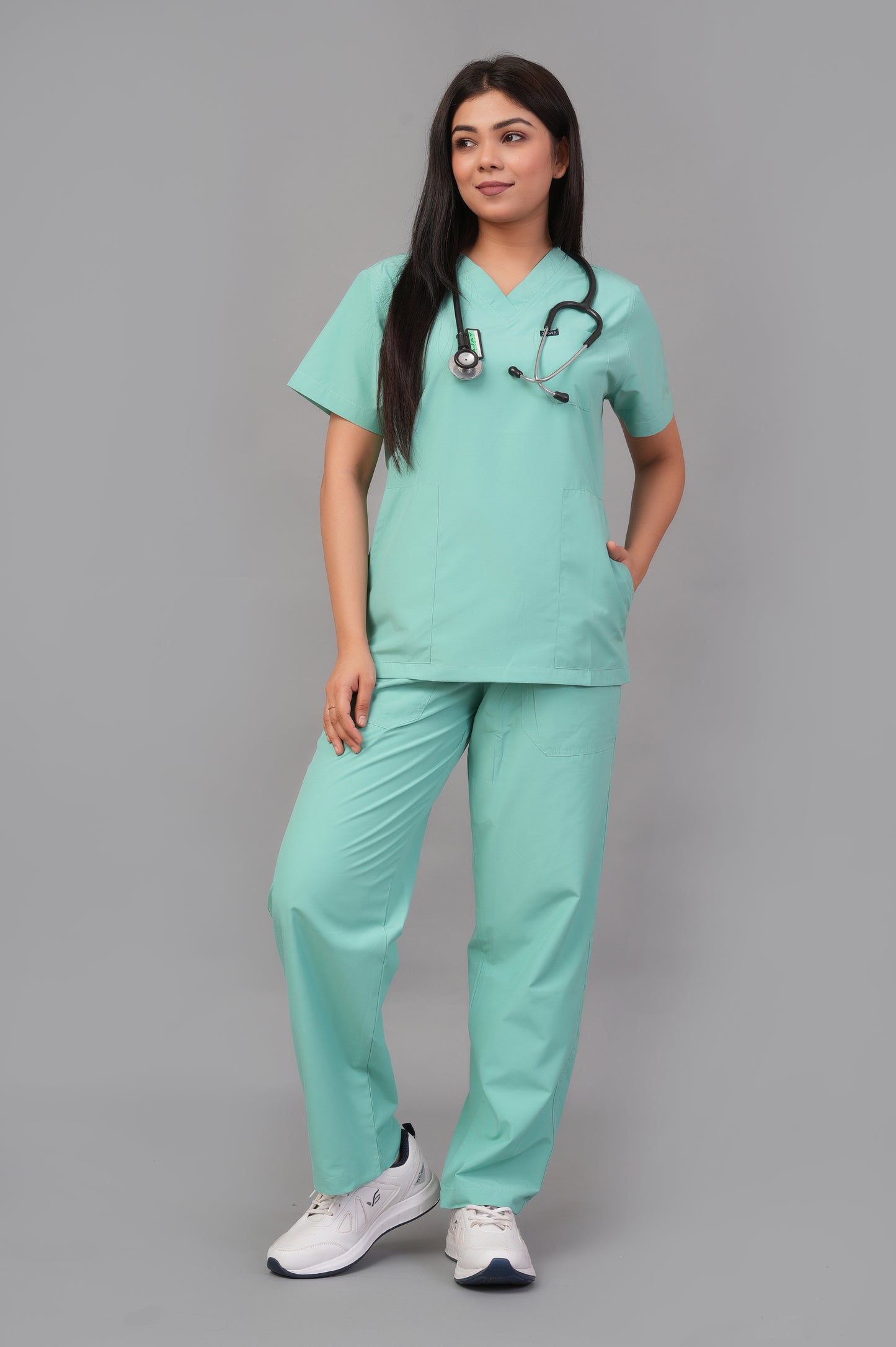 Ziva Womens Orignal Premium (Mint Green) Scrubs