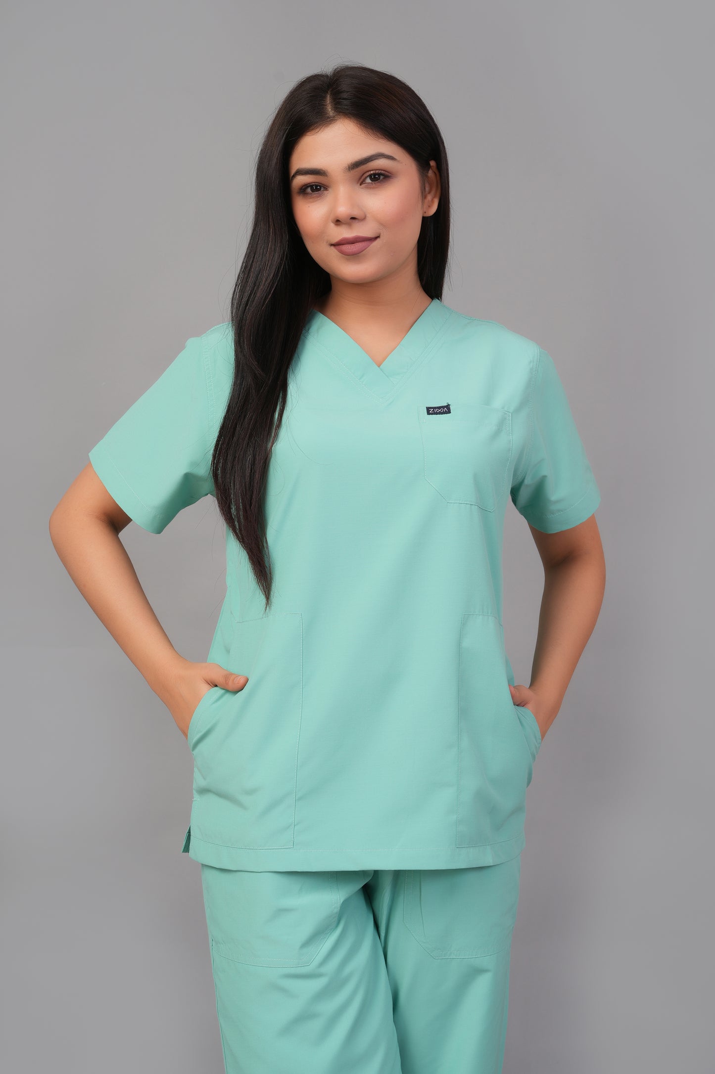 Ziva Womens Orignal Premium (Mint Green) Scrubs