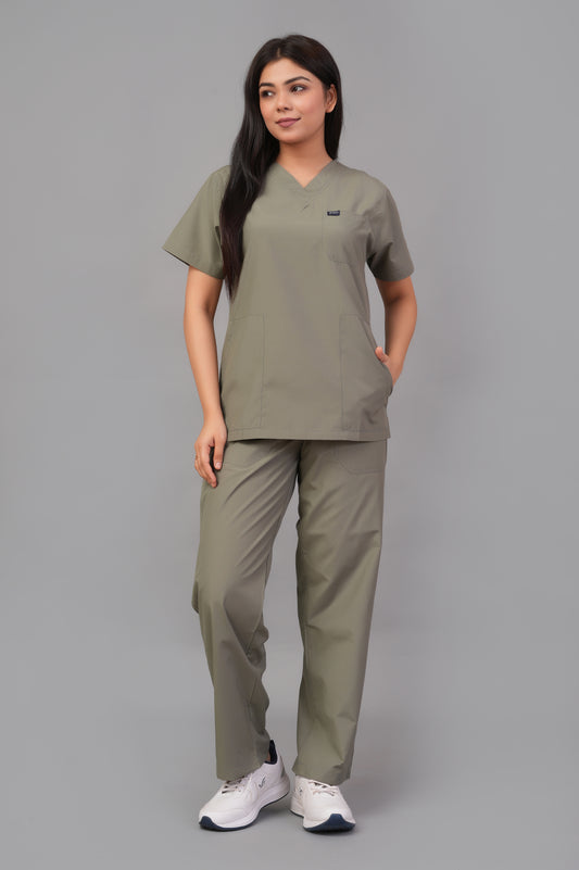 Ziva Womens Orignal Premium (Olive Green) Scrubs