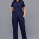 Womens Mandarin Elite Series (Navy Blue) Scrubs