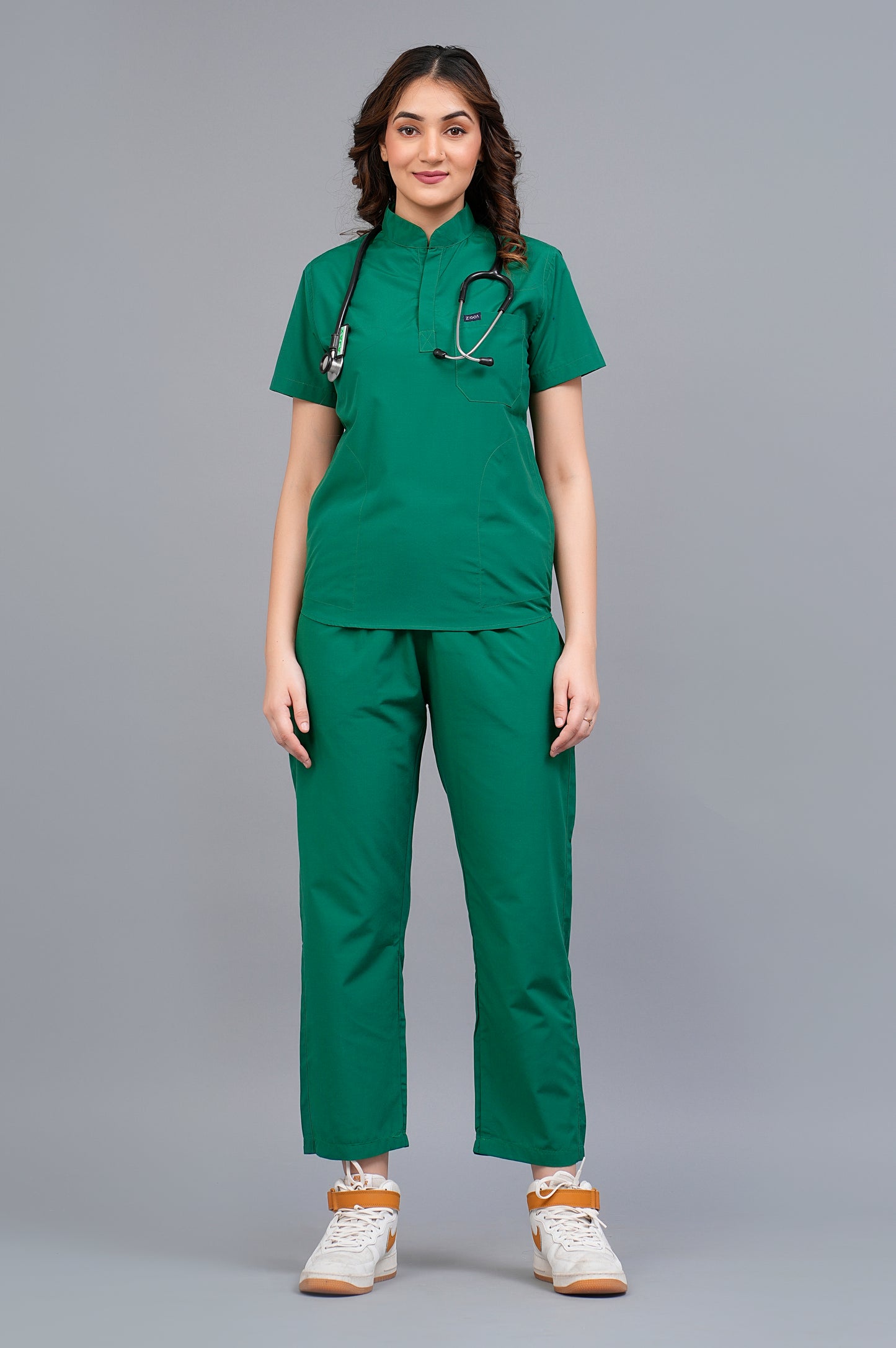 Womens Mandarin Elite Series (Hospital Green) Scrubs