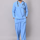 Men's Classic Full Sleeves ( Sky Blue ) Scrubs