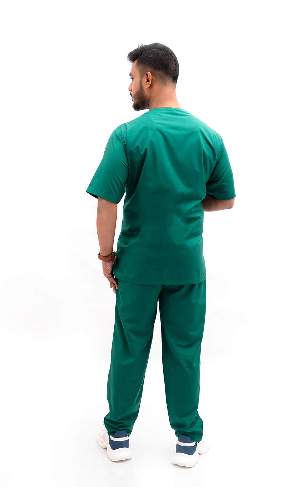 Mens V Neck 5 pocket (Hospital Green) Scrubs