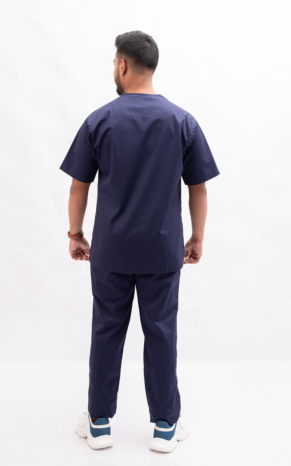 Mens V Neck 5 pocket (Navy Blue) Scrubs