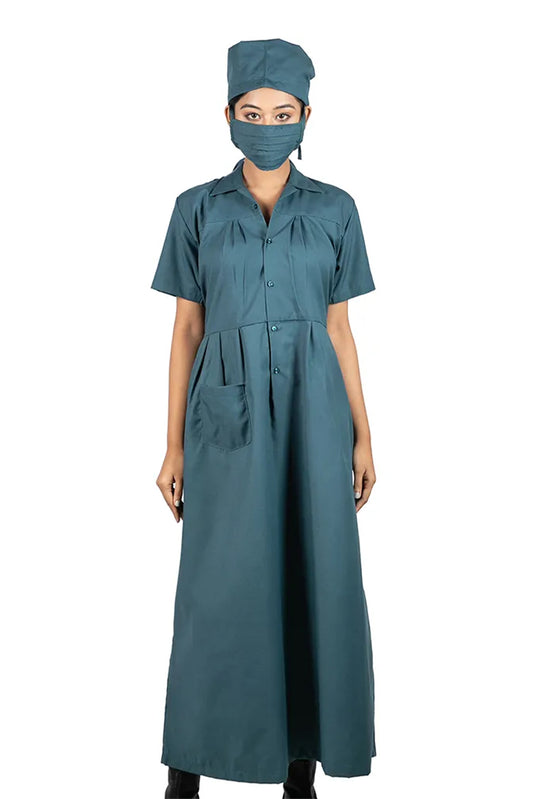 Hospital Essential OT Gown (Grey)