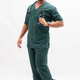 Premium Men (Bottle Green) Athleisure Scrubs
