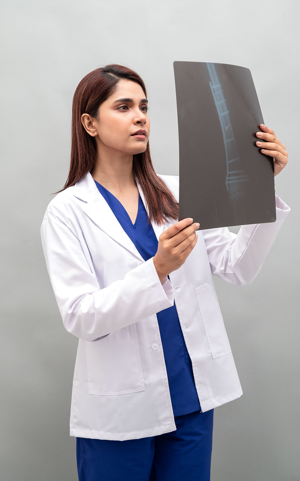 Professional workwear (White) full sleeves lab coat – Ziva Uniforms