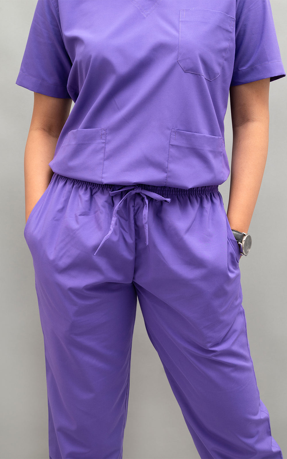 Ziva Original 5 pocket classic (Purple) Scrubs