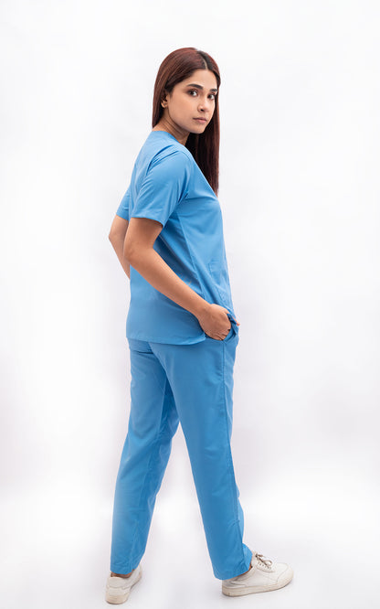 Ziva Original 5 pocket classic (Sky Blue) Scrubs