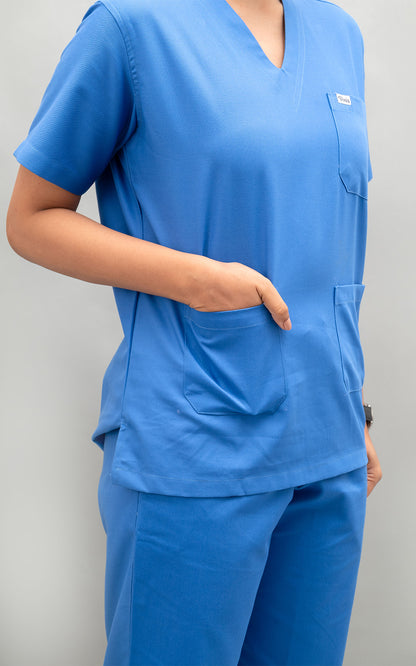 Ziva Original 5 pocket classic (Sky Blue) Scrubs